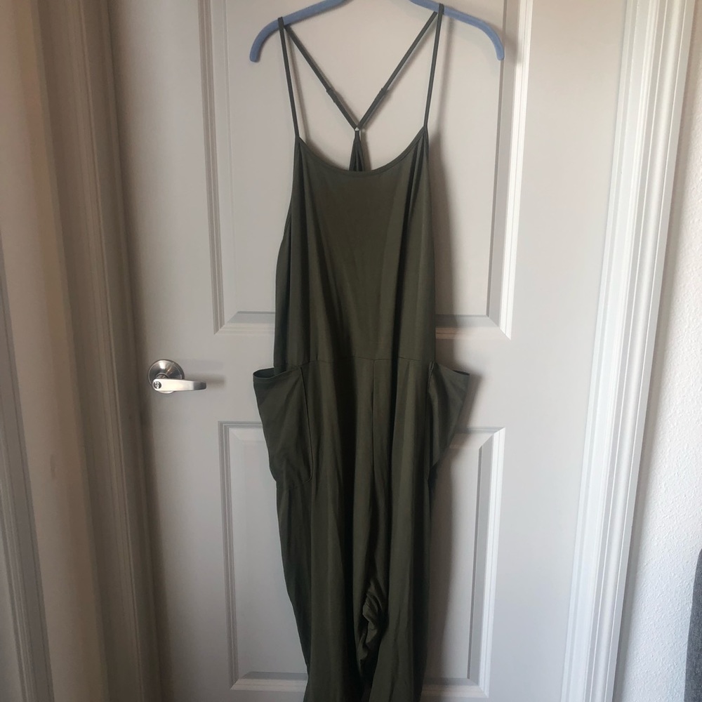 Shein Drop Crotch Pantsuit